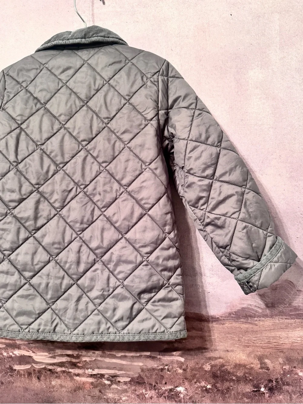 BENETTON Boys Quilted Jacket 4-5 Years /